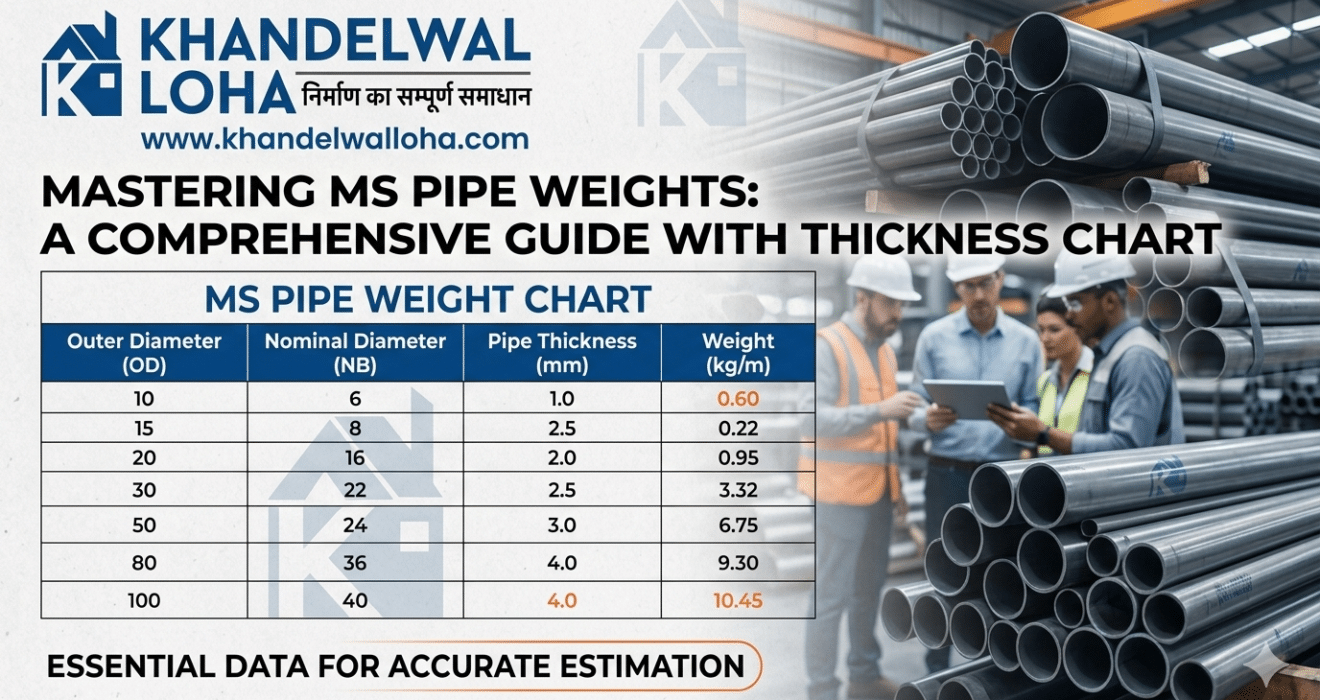 Ms Pipe Weight Chart With Thickness